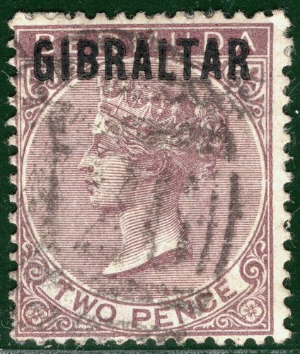 Gibraltar overprint classic - overprint, qv