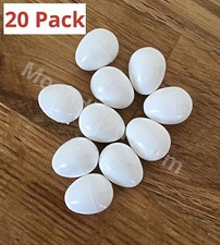 20 X DUMMY EGGS FOR CANARY