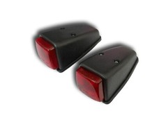 2 x Rear Roof Cabin Red 12/24V