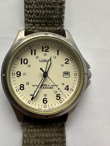 Lorus watch titanium mens - lorus,