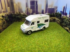 Vintage Siku 1022 Iveco Daily Coachbuilt Camper Diecast 1:64 Kiwi Explorer White