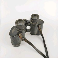 Rare Vintage Newbold & Bulford Enbeeco 8x30 Binoculars W. Leather Strap