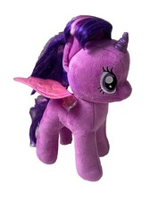 Ty Twilight Sparkle Soft Toy Plush Teddy Bear Purple Unicorn 10" My Little Pony