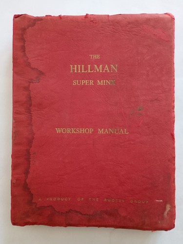 The hillman super minx - the,