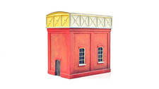 SCENIX/HORNBY 00 GAUGE SKALEDALE - EM6105 - BRICK EFFECT WATER TOWER - UB