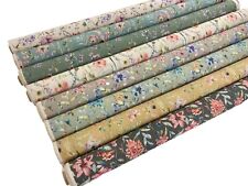 Floral Curtain Fabric Recycled