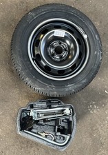 15” VW MK4 GOLF & BORA STEEL WHEEL & 7MM 195 65 15 UNUSED TYRE + JACK PARTS