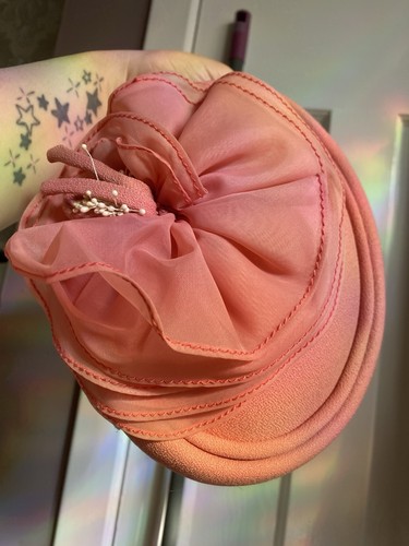 Vintage coral pink cocktail - coral,
