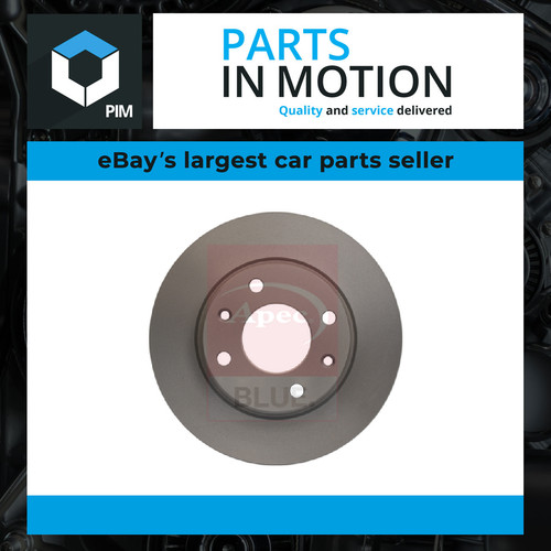 Brake discs pair solid - discs, fits