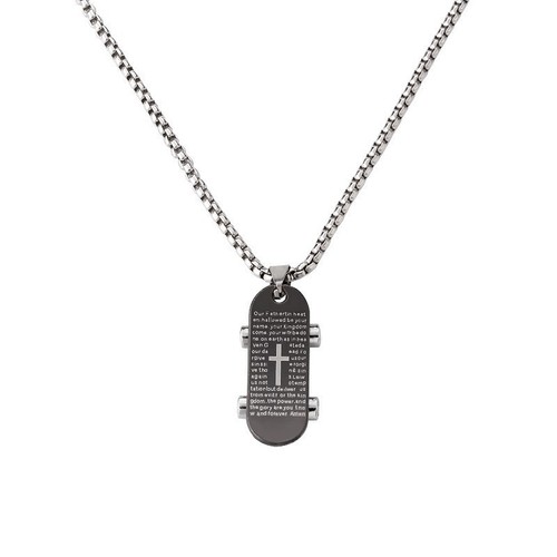Skateboard necklace hip - ✅skateboard, hip-hop