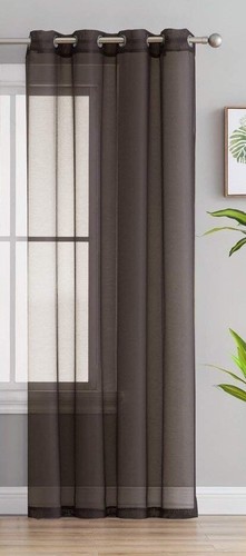 Pair voile net panels - of,