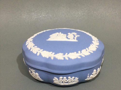 Wedgwood jasper ware blue - ware,