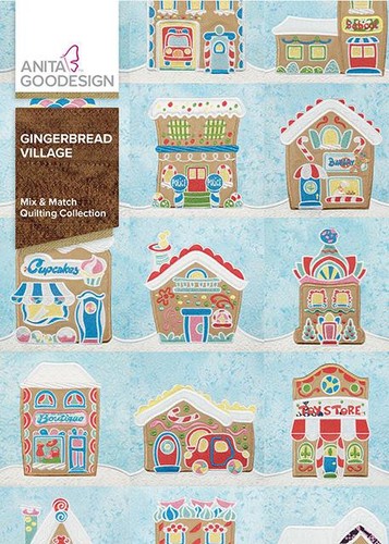 Gingerbread village anita - gingerbread,