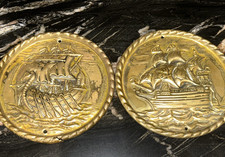 2 VTG Peerage Brass Wall