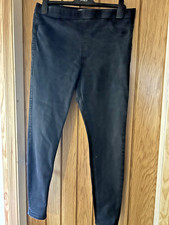 Marks and Spencer  Ladies Jeggings Trousers  -Size 16R - Waist 36"  IL 27" Black