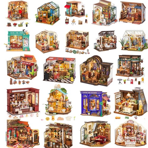 Rolife diy wooden dollhouse - diy,