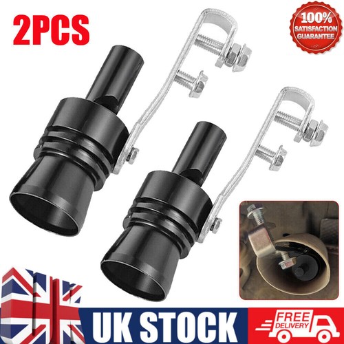 2pcs black car turbo - 2pcs, sound