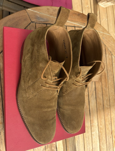 Grenson marcus suede - suede, chukka