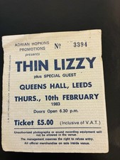 Rock Memorabilia Thin Lizzy