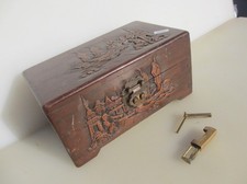 Vintage Wooden Box Antique Old