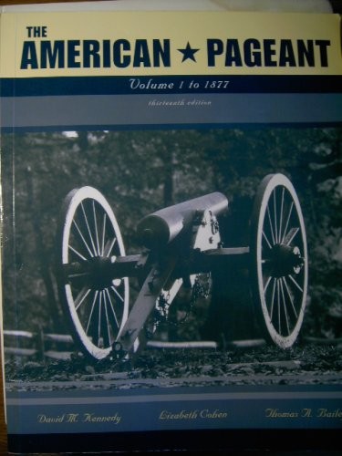 The american pageant - pageant,, volume