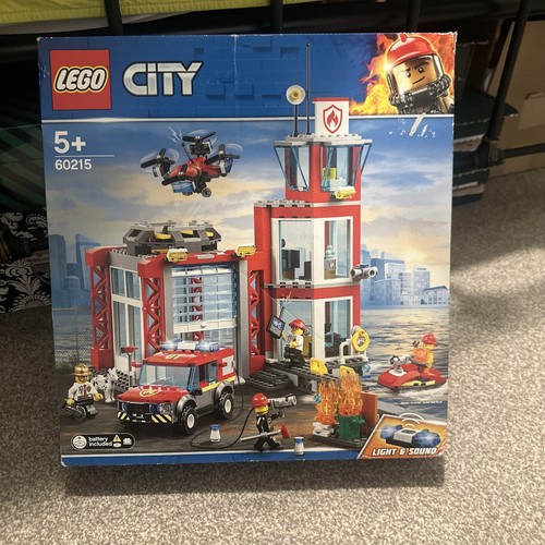 Lego city fire station - -, &