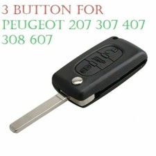 3 Button Remote Key Fob Case