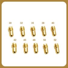 10Pcs Carb Pilot Jet Motorbike Carburetor Main Jet for Dellorto Phbg Easily to