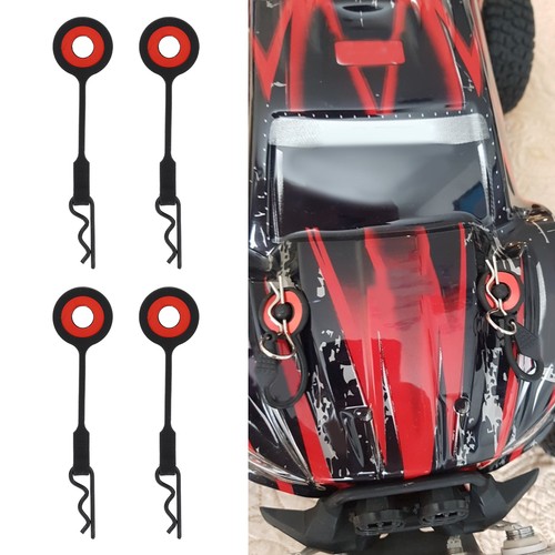 4pcs body clips pins shell - body,