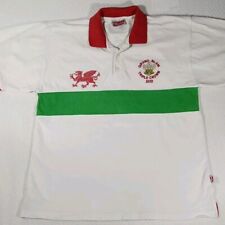 Wales Rugby Polo Shirt Size XL