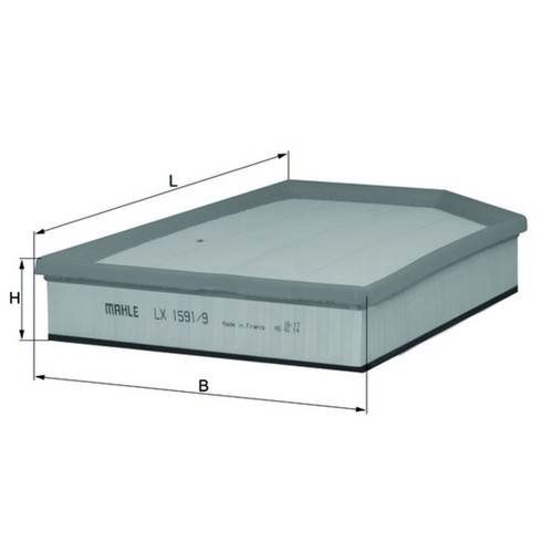 Air filter for volvo - volvo, xc70
