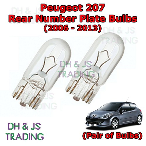 Fits peugeot 207 rear - fits,