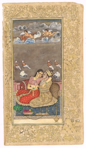 Painting akbar jodha bai - jodha,