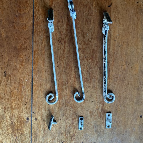 Vintage window stays and - 3,