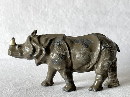 Vintage painted lead toy - lead,