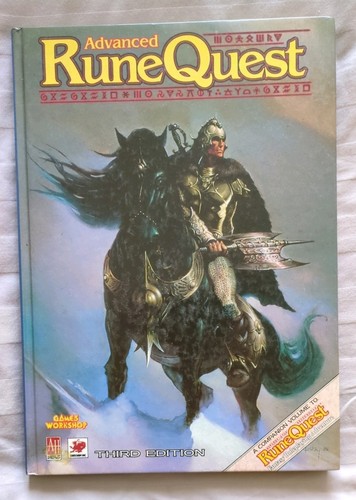 Advanced runequest third - advanced,