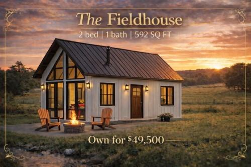 Fieldhouse prefab kit - fieldhouse,