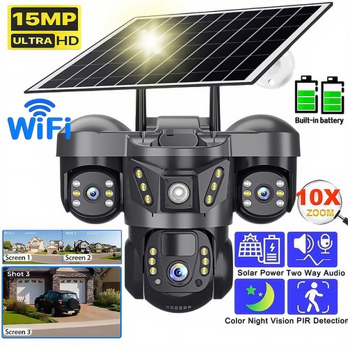 15mp wireless solar camera - 15mp,