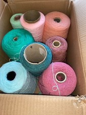 machine knitting yarn cones