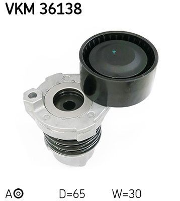 Belt tensioner ribbed - belt, v-ribbed