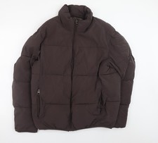 ZARA Men Brown L Puffer Jacket