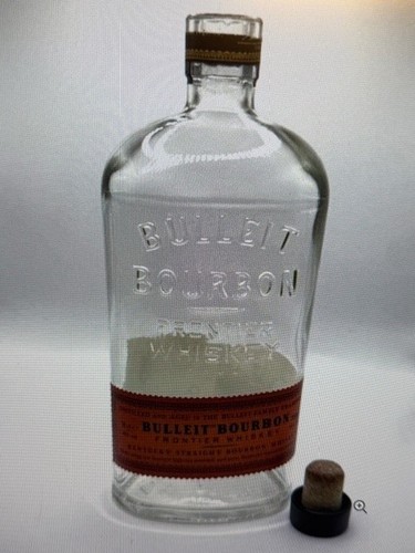 Empty glass bulleit - glass, bourbon