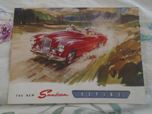 Sunbeam alpine brochure - sunbeam,