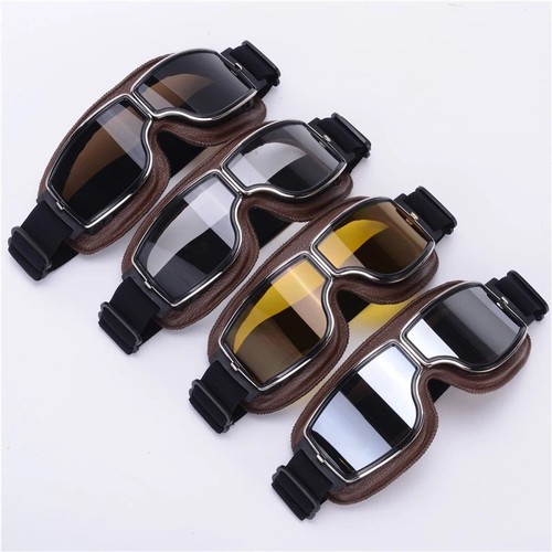 Retro motorcycle goggles - retro,