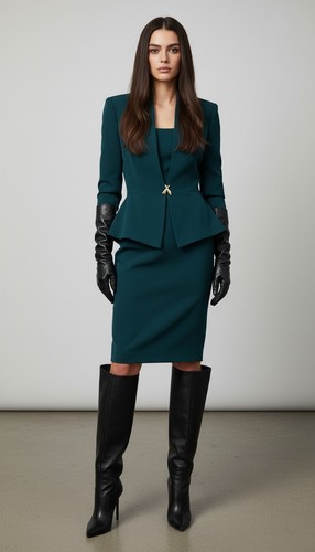 Vintage evan picone emerald - vintage, evan-picone