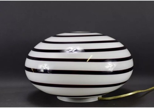 Vintage lamp zebra eglo black