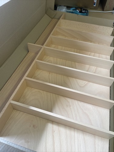 Wooden cutlery insert sides - insert,