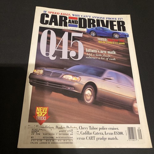 1996 september car and - car, driver
