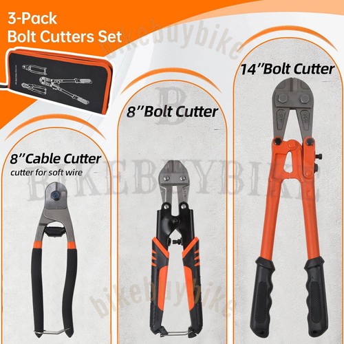 3pcs bolt cutters set - cutters,