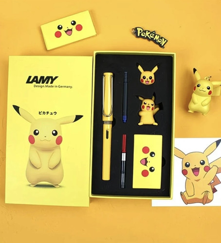 Lamy pikachu fountain pen - pikachu,